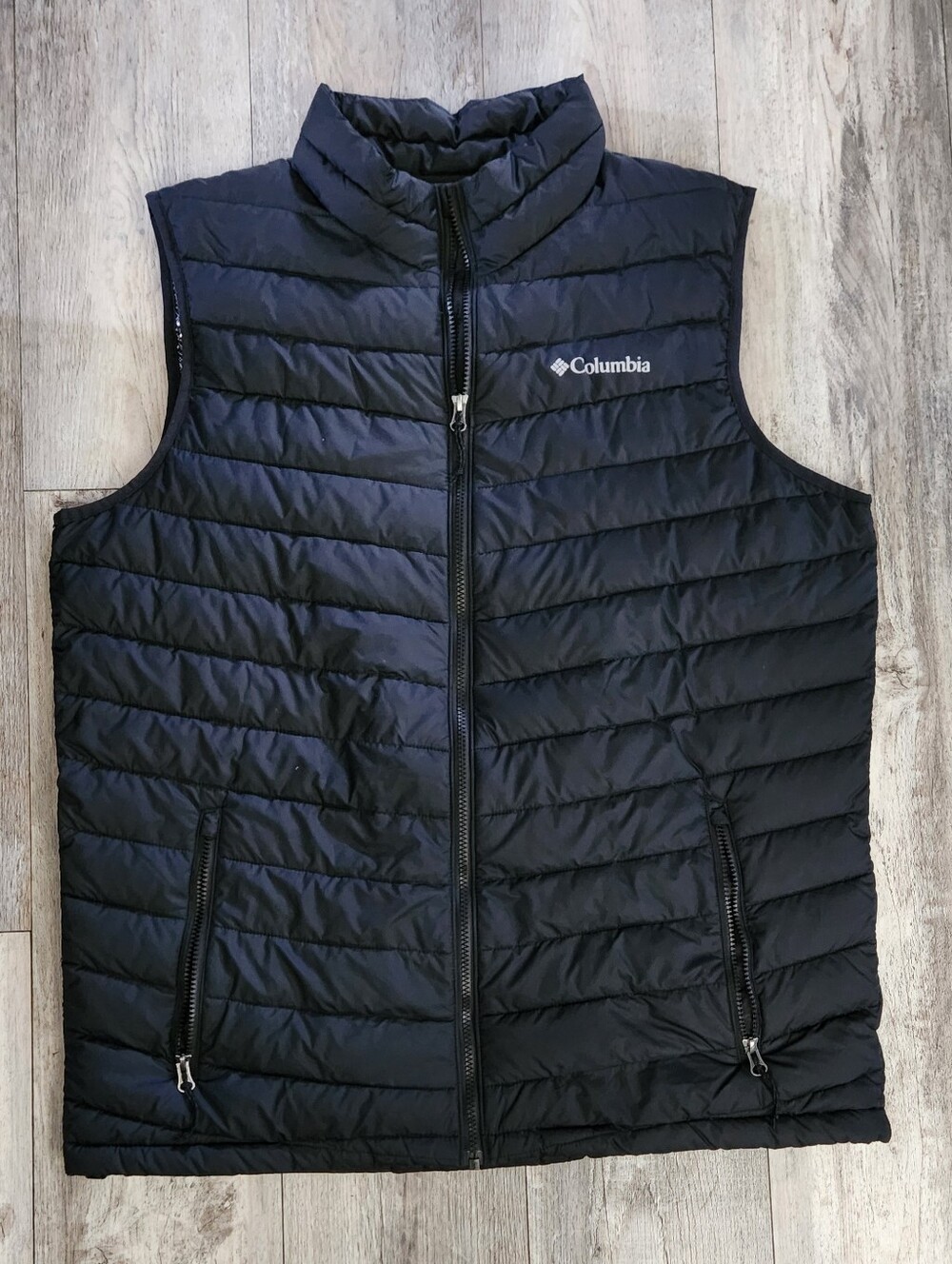 Columbia Men's Black Quilted Powder Lite Vest